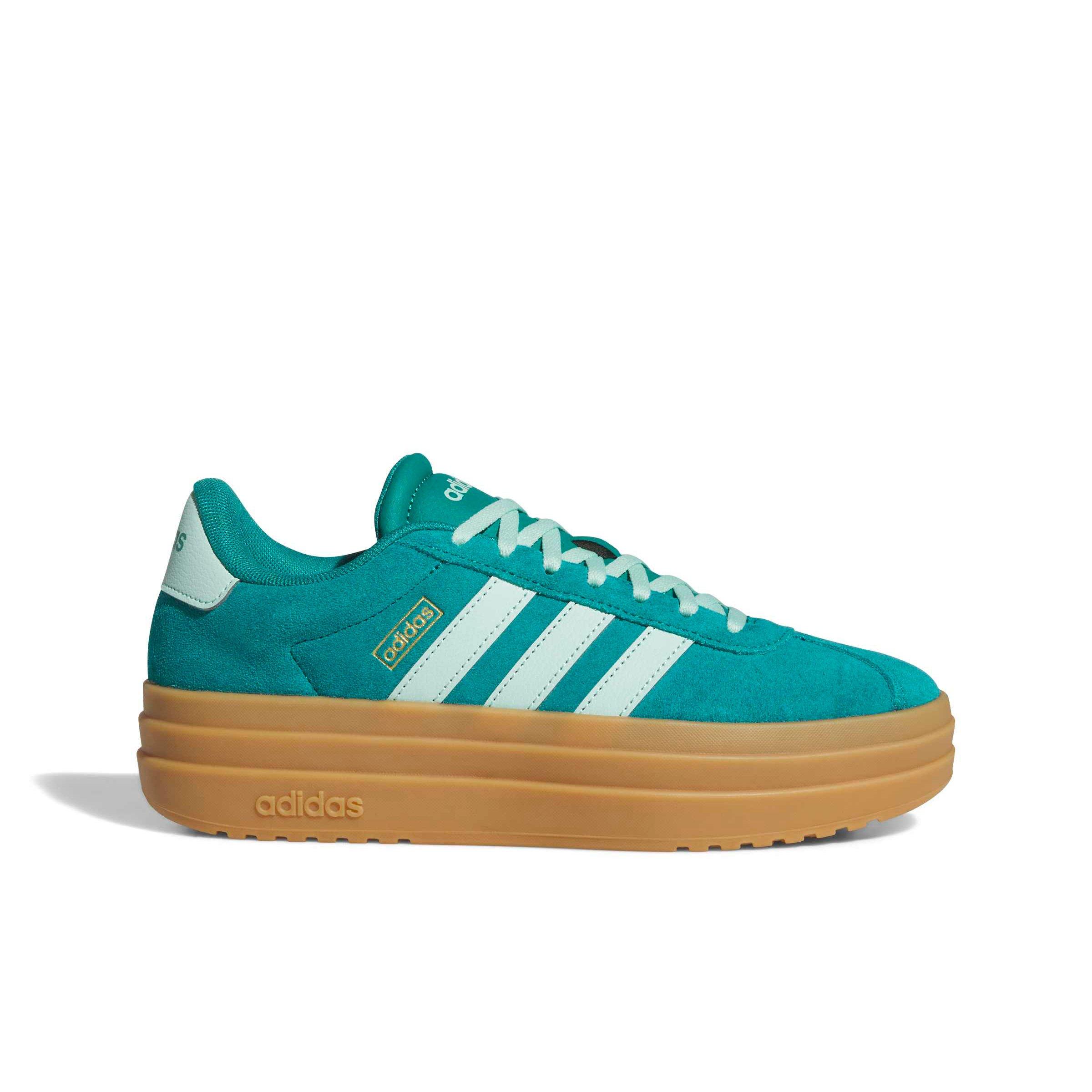 adidas VL Court Bold "Equipment Green/Clear Mint/Gold Metallic" Women's Shoe - GREEN/MINT/GOLD